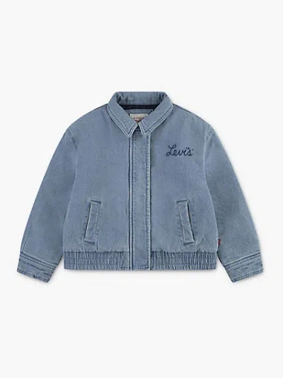 Levi's Retro Denim Trucker Jacket Little Girls 4-6x 6 In Desert Sky