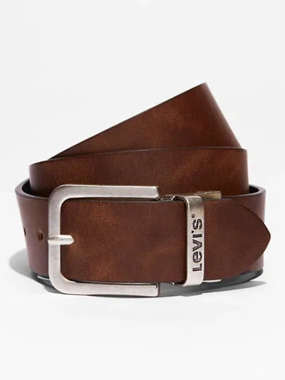 Levi's Reversible Core Belt In Brown/black