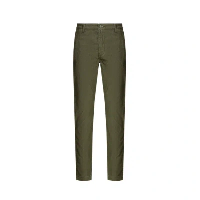 Levi's Ribbed Trousers In Green
