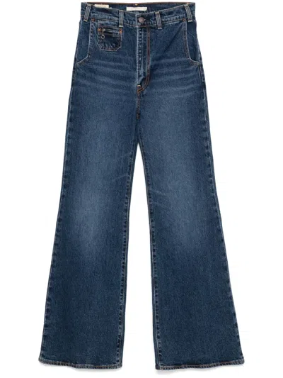Levi's Ribcage Bell Jeans In Blue
