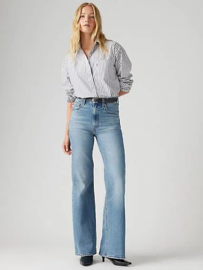 Levi's Ribcage Bell Jeans In Maximum Story