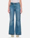 Levi's Blue 70s High Flare Jeans In Blue