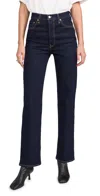 Levi's Ribcage Full Length Jeans Small Course In Small Course