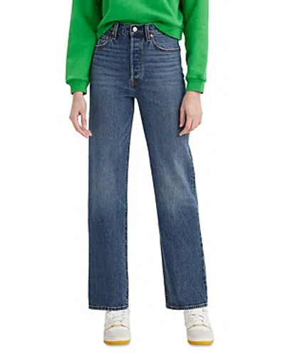 LEVI'S RIBCAGE HIGH RISE STRAIGHT JEANS IN VALLEY VIEW