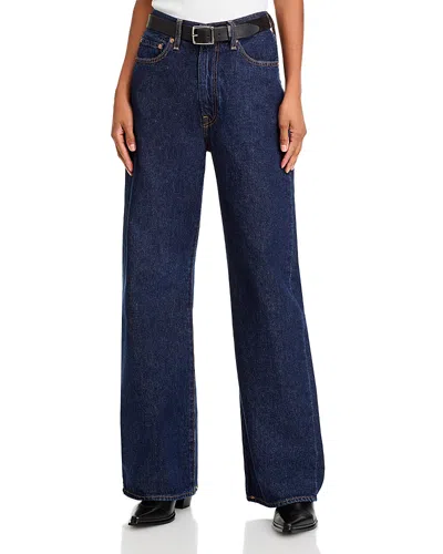LEVI'S RIBCAGE HIGH RISE WID LEG JEANS IN SHADED