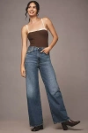 Levi's Ribcage High-rise Straight-leg Jeans In Blue