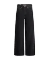 Levi's Ribcage High-waisted Wide-leg Jeans In Black