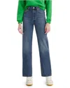Levi's Ribcage High Waist Wide Leg Jeans In Blue