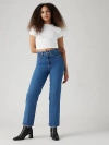 Levi's Ribcage Straight Ankle Jeans In Jazz Pop