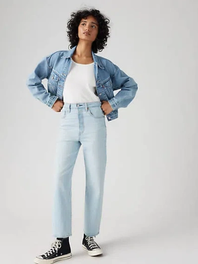 Levi's Ribcage Straight Ankle Women's Jeans 33x29 In Wow Me Over