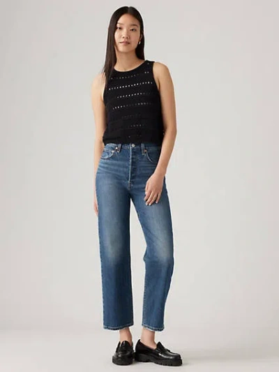 Levi's Ribcage Straight Ankle Jeans In On My Honor