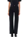 Levi's Levis 318 Shaping Wide Leg Clever G In Black Sprout