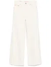 Levi's Ribcage High Waist Wide Leg Jeans In White
