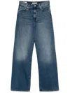 Levi's Ribcage Wide-leg Jeans In Blue