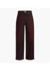 LEVI'S RIBCAGE WIDE LEG JEANS IN CHERRY CORDIAL RED
