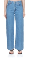 LEVI'S RIBCAGE WIDE LEG JEANS SPLASH ZONE