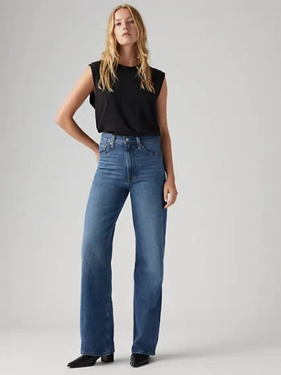 Levi's Ribcage Wide Leg Women's Jeans 28x32 In Wrong