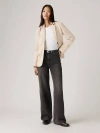 Levi's Ribcage Wide Leg Jeans In Swipe Up