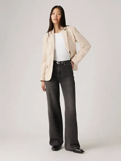 Levi's Ribcage Wide Leg Jeans In Swipe Up