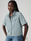 Levi's Rinoa Camp Shirt In Mischa Stripe Denim