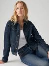 Levi's Riveted Original Trucker Jacket In Silver Lode