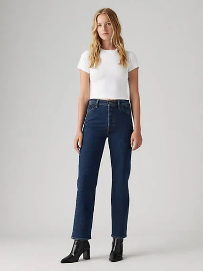 Levi's Riveted Ribcage Straight Ankle Women's Jeans 33x27