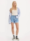Levi's 80's Mom Shorts In Back To Blue