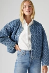 Levi's Levis Rumer Quilted Liner Shrt Fay In Blue