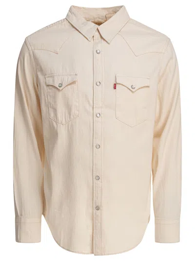 Levi's 李维s Barstow Western Standard Eddlyn Ecru