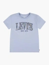 Levi's Seasonal Graphic Tee Big Girls S-xl T-shirt L In Kentucky Blue
