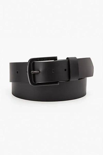 Levi's Seine Metal Belt In Black