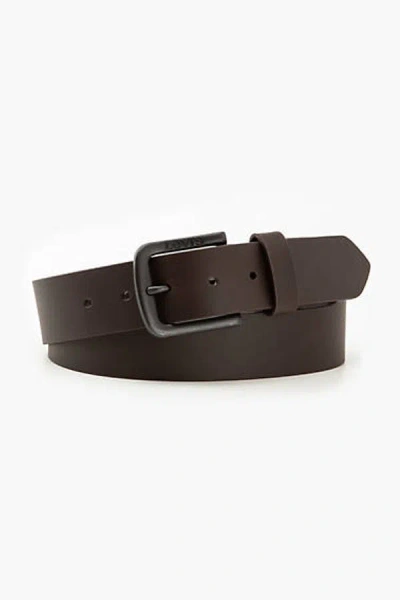 Levi's Seine Metal Belt In Brown