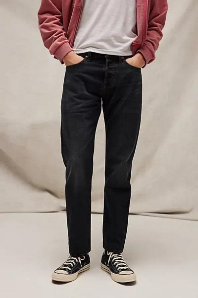 Levi's Selvedge 501 Slim Fit Jean In Black, Men's At Urban Outfitters