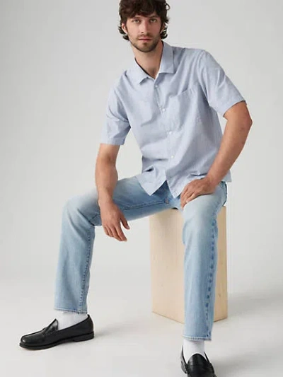 Levi's Short-sleeve Townes Boxy Shirt In Alexxis Stripe Hampton Bay