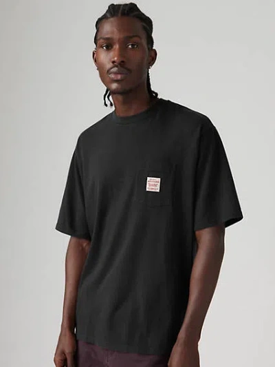 Levi's Short Sleeve Workwear T-shirt In Meteorite