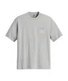 Levi's Short Sleeve Workwear T-shirt In Midtone Blend Grey-gray