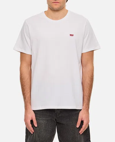 Levi's Short Sleeves Original T-shirt In White Jersey