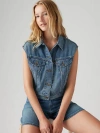 Levi's Veste Sans Manches In Stop Flaxing Vest