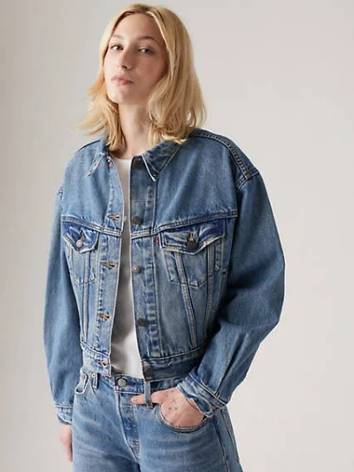 Levi's Shrunken '90s Trucker Jacket In Low Fi Prep