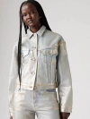 Levi's Shrunken '90s Trucker Jacket In Optical Illusion