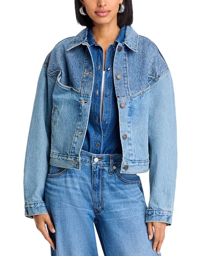 Levi's Western Shrunken 90s Denim Jacket In Blue
