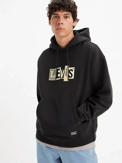 Levi's Skateboarding Hooded Sweatshirt In Chenille Patch