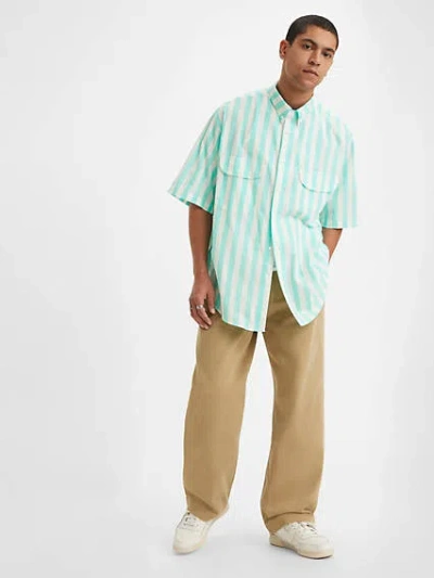 Levi's Skateboarding Loose Chino Men's Pants 33x32 In Harvest Gold