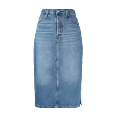Levi's Skirt For Woman A4711 0000 Blue
