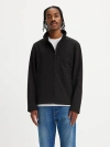 Levi's Soft Shell Stand Collar Jacket In Black