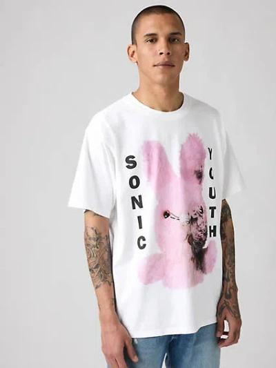 Levi's Sonic Youth Band T-shirt In Dirty Bunny