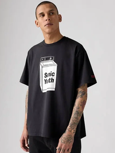 Levi's Sonic Youth Band T-shirt In Washing Machine
