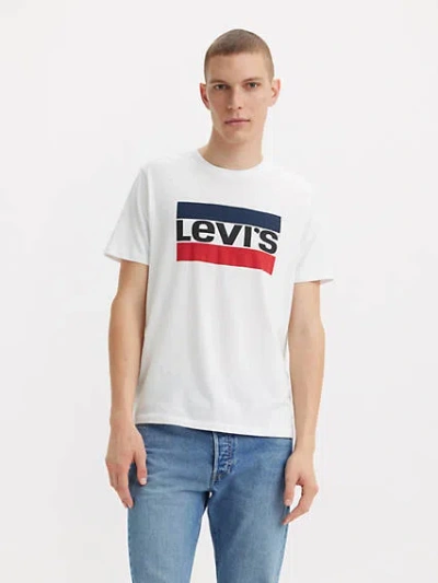 Levi's Sportswear Logo Graphic T-shirt In White Sportswear Logo