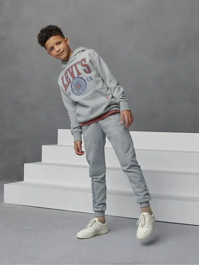 Levi's Sporty Jogger Pants Big Boys 8-20 M In Grey Heather