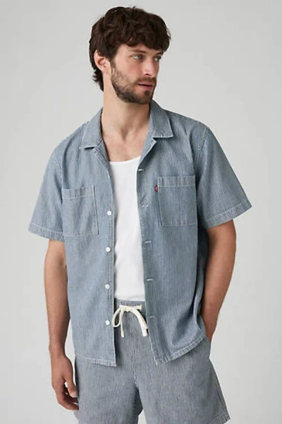 Levi's Standard Camp Shirt In Blue